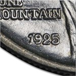1925 Stone Mountain Commemorative Half AU (Double Die Obv)