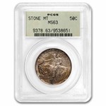1925 Stone Mountain Memorial Half Dollar MS-63 PCGS (Toned)