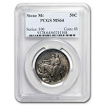 1925 Stone Mountain Memorial Half Dollar MS-64 PCGS (Toned)