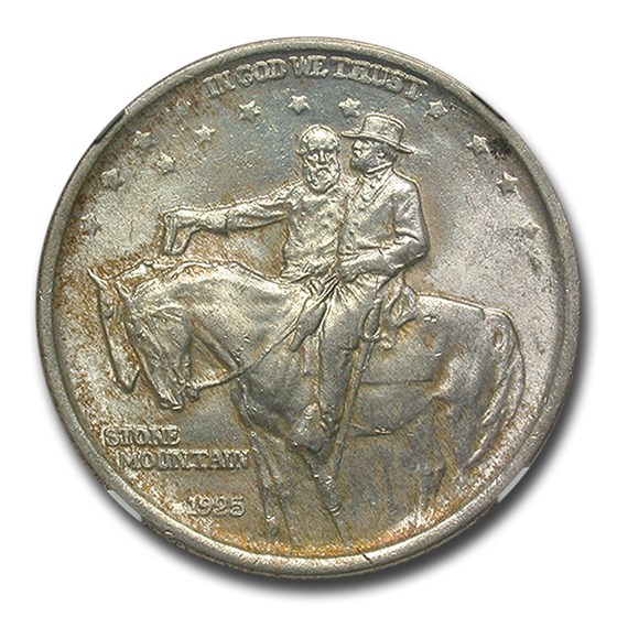 1925 Stone Mountain Memorial Half Dollar MS-65 NGC 1925 Stone Mountain Memorial Half Dollar MS-65 NGC