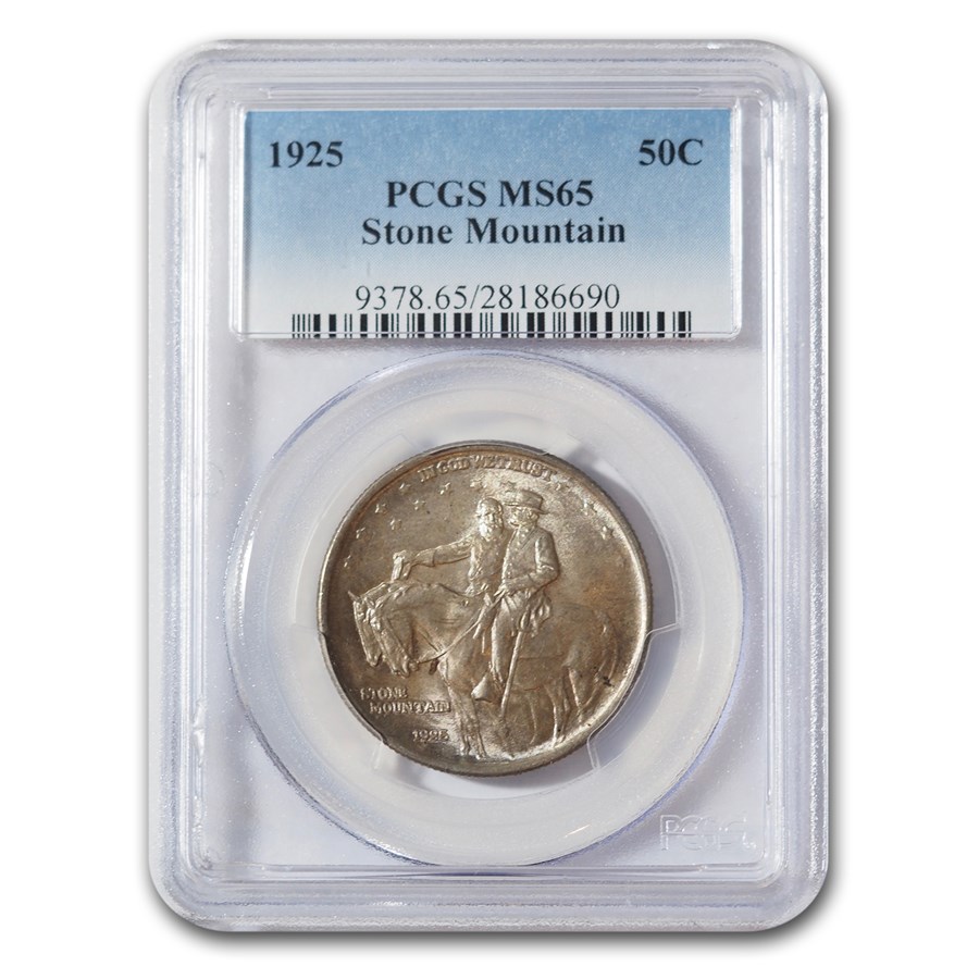 1925 Stone Mountain Memorial Half MS-65 PCGS