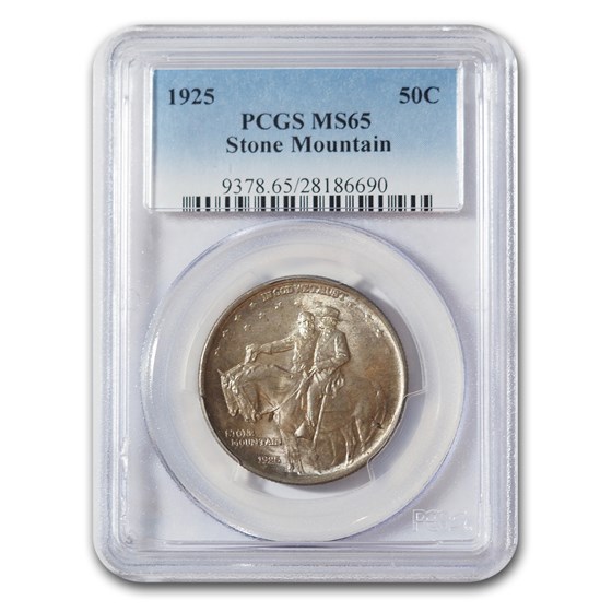 1925 Stone Mountain Memorial Half MS-65 PCGS 1925 Stone Mountain Memorial Half MS-65 PCGS