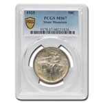 1925 Stone Mountain Memorial Half MS-67 PCGS (Toned)