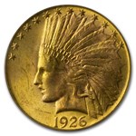 1926 $10 Indian Gold Eagle MS-61 PCGS