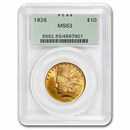 1926 $10 Indian Gold Eagle MS-63 PCGS