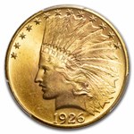 1926 $10 Indian Gold Eagle MS-64 PCGS
