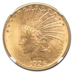 1926 $10 Indian Gold Eagle MS-65 NGC