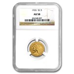 1926 $2.50 Indian Gold Quarter Eagle AU-58 NGC