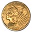 1926 $2.50 Indian Gold Quarter Eagle Mint State-64 PCGS CAC