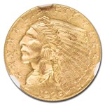 1926 $2.50 Indian Gold Quarter Eagle MS-64 NGC CAC