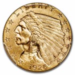 1926 $2.50 Indian Gold Quarter Eagle MS-64 PCGS