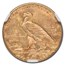 1926 $2.50 Indian Gold Quarter Eagle MS-65 NGC