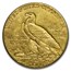 1926 $2.50 Indian Gold Quarter Eagle XF