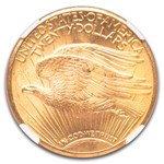 1926 $20 Saint Gaudens Double Eagle MS-65 NGC (TDO, FS-101)