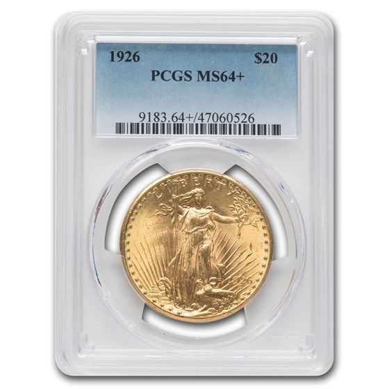1926 $20 Saint-Gaudens Gold Double Eagle MS-64+ PCGS 1926 $20 Saint-Gaudens Gold Double Eagle MS-64+ PCGS