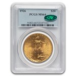 1926 $20 St Gaudens Gold Double Eagle MS-64 PCGS CAC