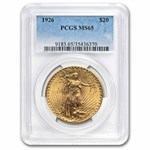 1926 $20 St Gaudens Gold Double Eagle MS-65 PCGS