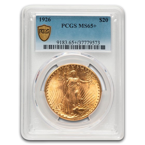 1926 $20 St Gaudens Gold Double Eagle MS-65+ PCGS