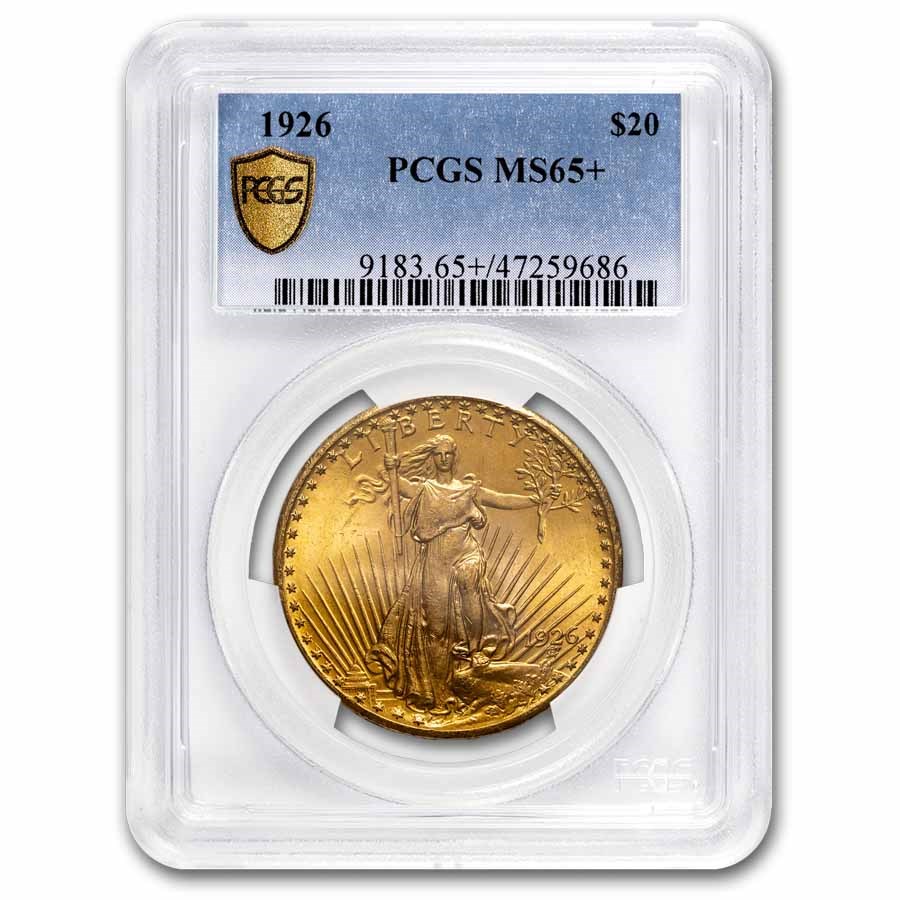 1926 $20 St Gaudens Gold Double Eagle MS-65+ PCGS