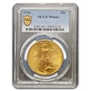 1926 $20 St Gaudens Gold Double Eagle MS-66+ PCGS