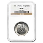 1926 America Sesquicentennial Half Dollar MS-62 NGC