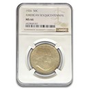 1926 America Sesquicentennial Half Dollar MS-66 NGC