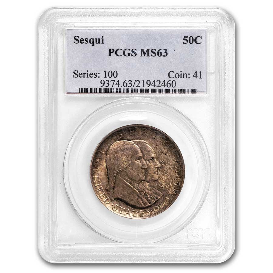 1926 America Sesquicentennial Half MS-63 PCGS (Toned)