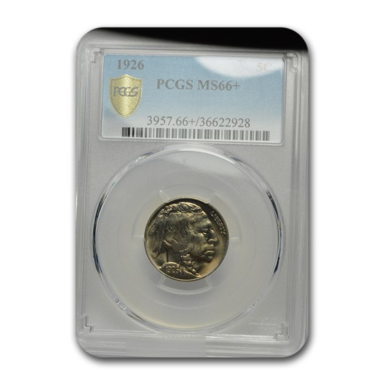 1926 Buffalo Nickel MS-66+ PCGS 1926 Buffalo Nickel MS-66+ PCGS