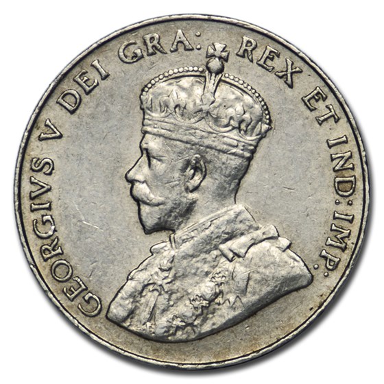 1926 Canada 5 Cents XF (Near 6) 1926 Canada 5 Cents XF (Near 6)