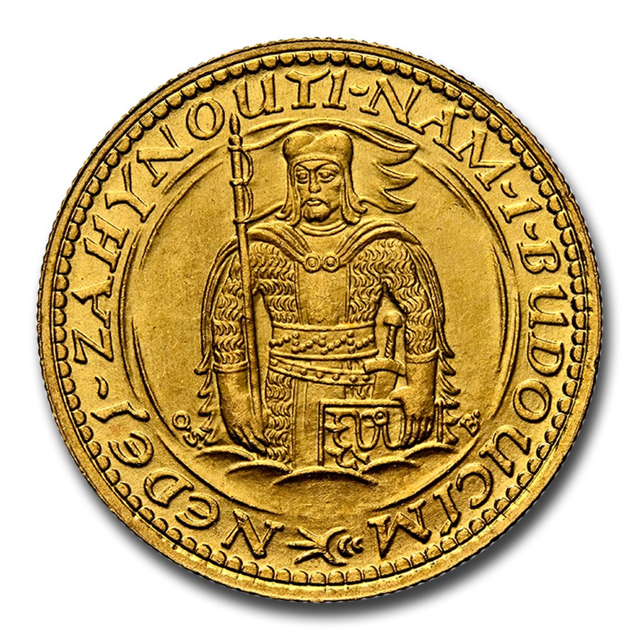 1926 Czechoslovakia Gold 1 Ducat MS-65 NGC