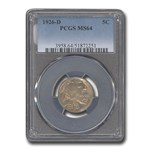 1926-D Buffalo Nickel MS-64 PCGS