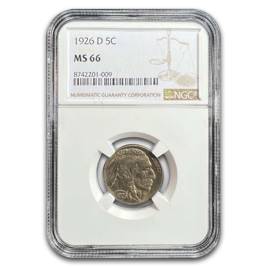 1926-D Buffalo Nickel MS-66 NGC