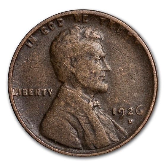 1926-D Lincoln Cent Fine 1926-D Lincoln Cent Fine