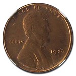 1926-D Lincoln Cent MS-64 NGC (Red)