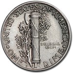 1926-D Mercury Dime AU