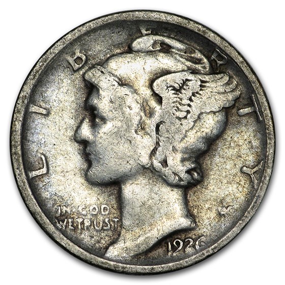 1926-D Mercury Dime Good/VG 1926-D Mercury Dime Good/VG