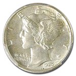 1926-D Mercury Dime MS-64 PCGS (FB)