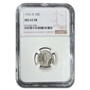 1926-D Mercury Dime MS-65 NGC (FB)