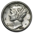 1926-D Mercury Dime XF