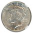 1926-D Peace Dollar AU-58 NGC