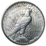 1926-D Peace Dollar AU