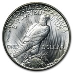 1926-D Peace Dollar BU