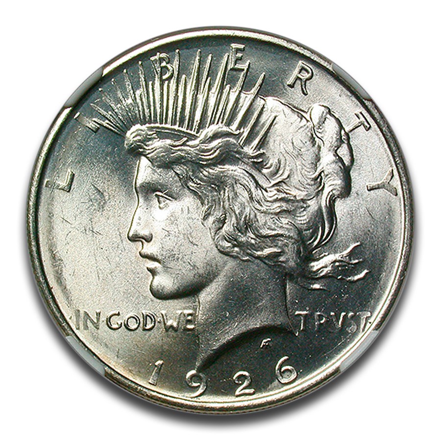 1926-D Peace Dollar MS-63 NGC