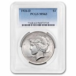 1926-D Peace Dollar MS-63 PCGS (Toned)