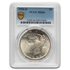 1926-D Peace Dollar MS-66 PCGS