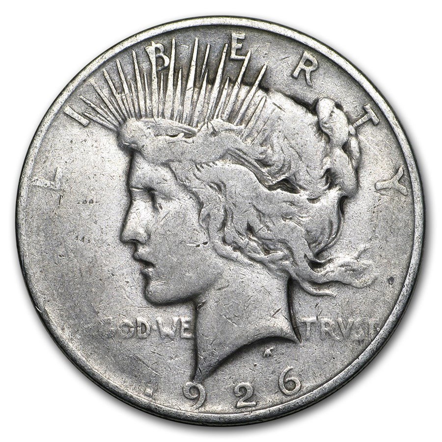 1926-D Peace Dollar VG/VF