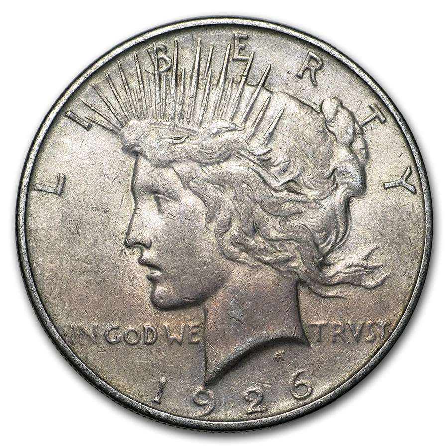1926-D Peace Dollar XF
