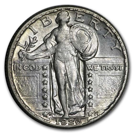 1926-D Standing Liberty Quarter AU