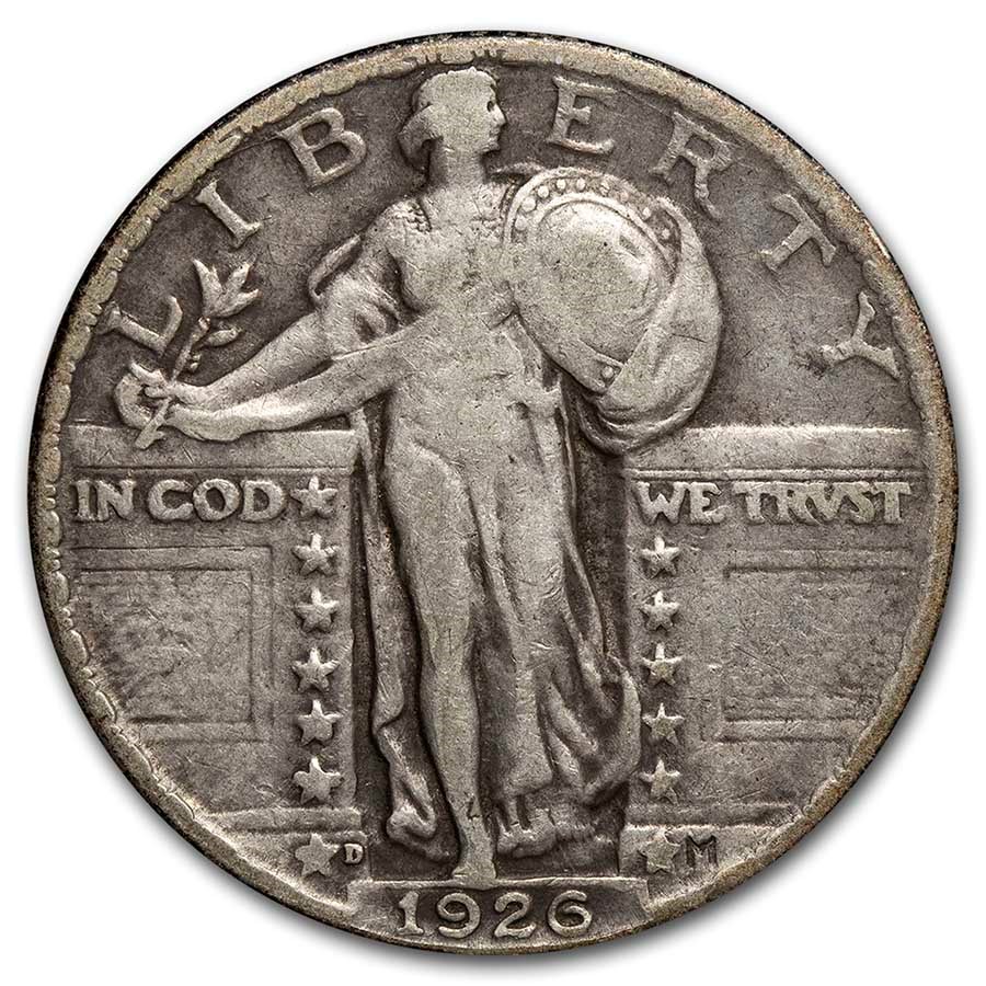 1926-D Standing Liberty Quarter Fine