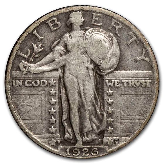 1926-D Standing Liberty Quarter Fine 1926-D Standing Liberty Quarter Fine
